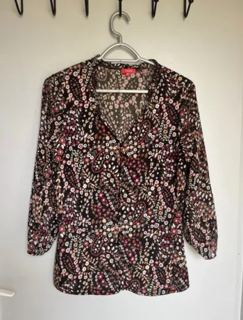 Blouse fleurie