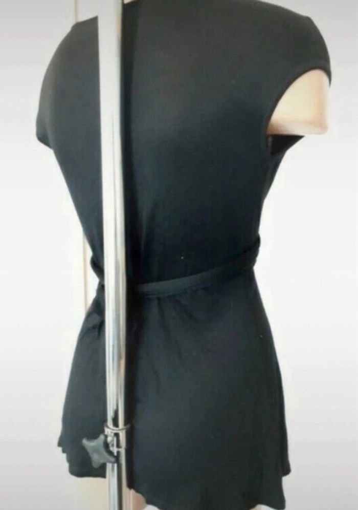 Tunique tee shirt noir comme neuf T1 34/36 - photo numéro 3