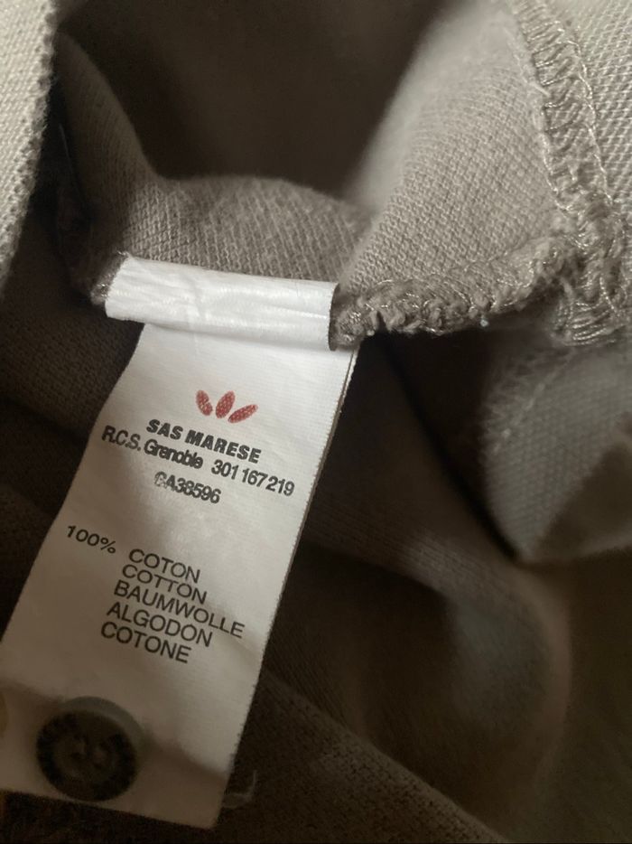 T-shirt polo gris ml 3 ans Marese - photo numéro 5