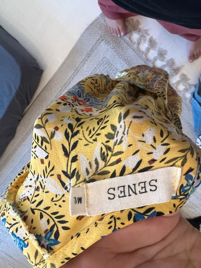 Robe courte d’été col V taille M/L - photo numéro 6