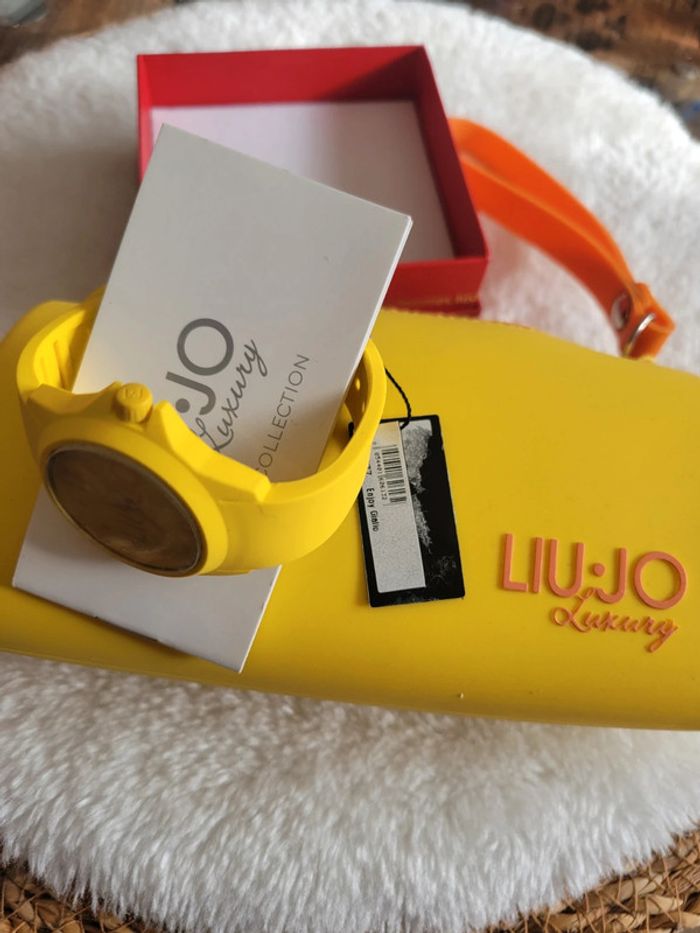 Montre liu jo luxury jaune TLJ277 - photo numéro 5