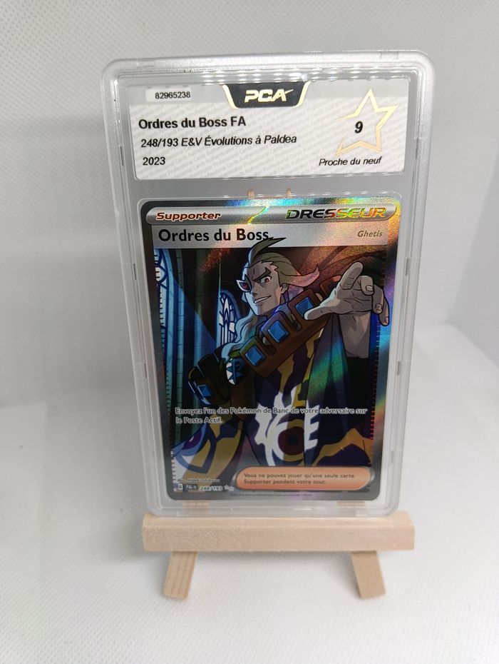 Carte gradé PCA pokémon