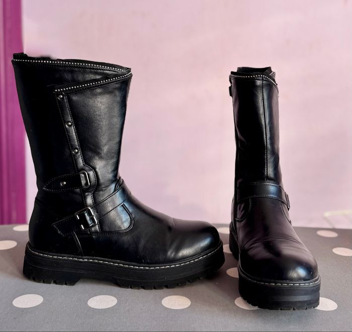 Bottes de type motarde