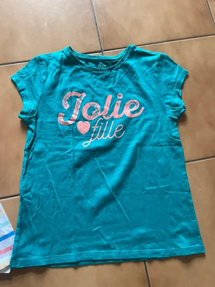 Lot t shirts fille 10 ans - photo numéro 3