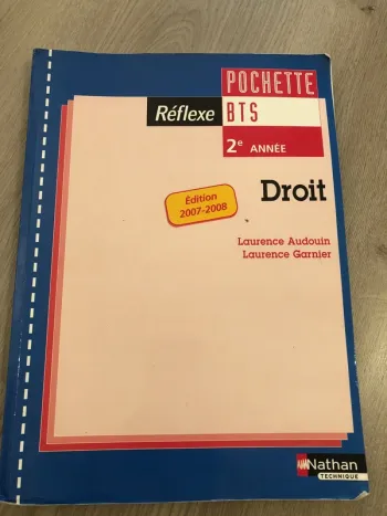 Droit bts 2eme année