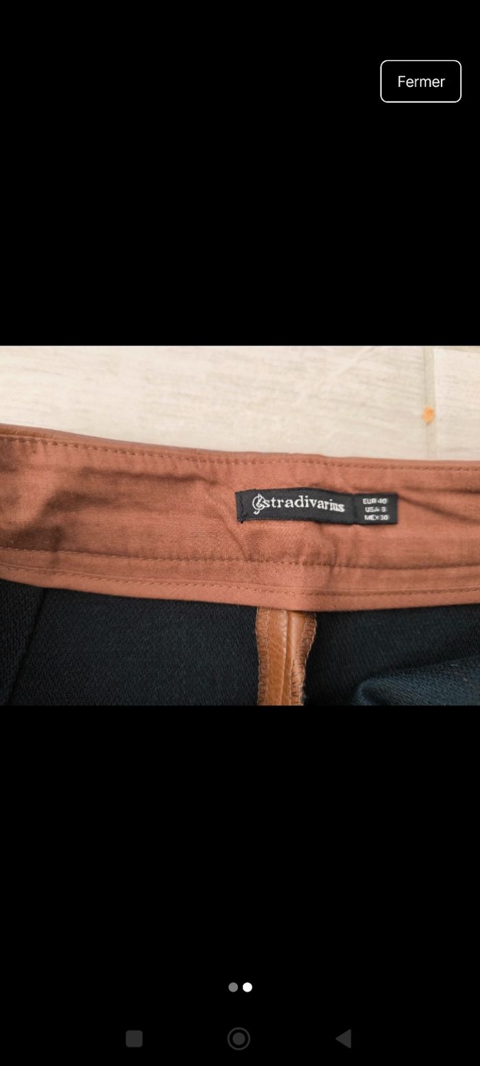 Jupe camel stradivarius - photo numéro 2