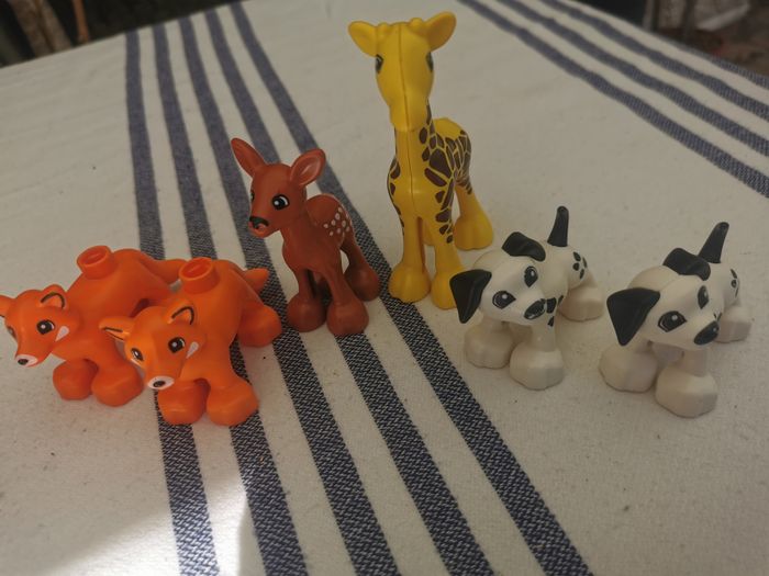 Lego les animaux de la Savane Zoo lot de 6 pièces