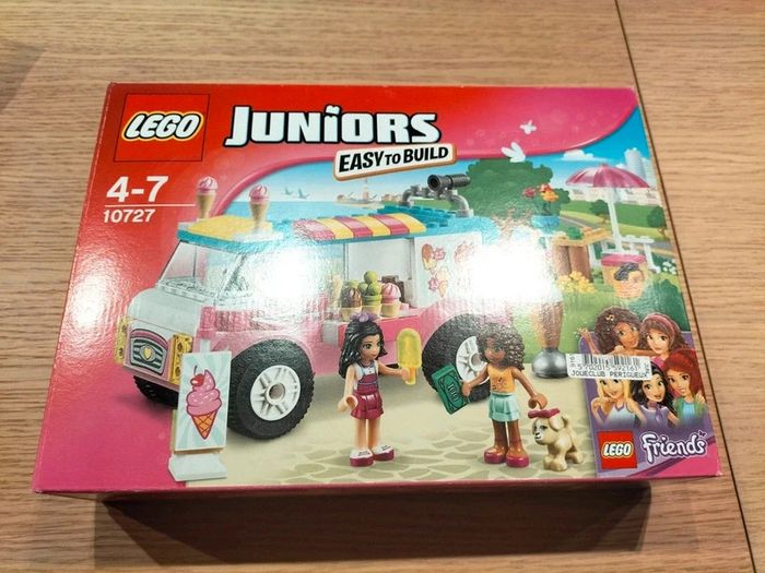 Lego Friends Juniors 10727 - la camionnette de glace d'Emma - photo numéro 2