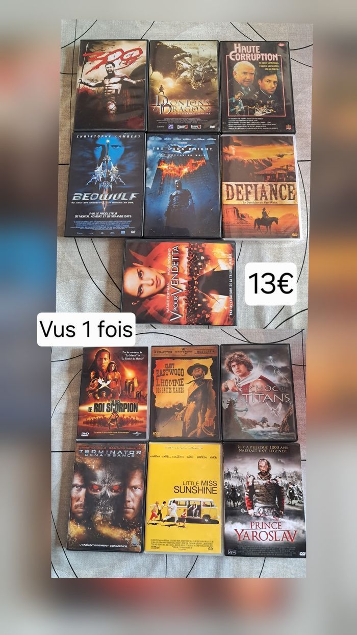 Lot films DVD - photo numéro 1