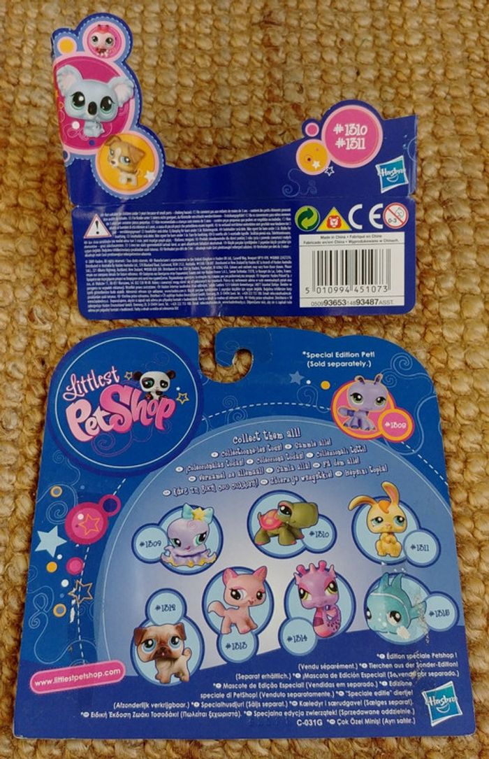 Littlest Pet Shop lapin et tortue #1310 et #1311 - photo numéro 6