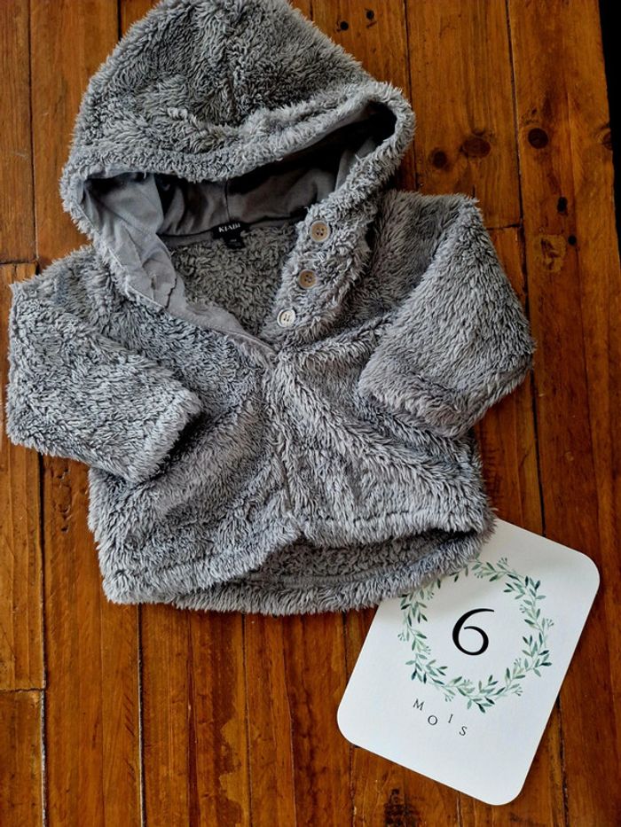 Sweat à capuche bébé 6 mois