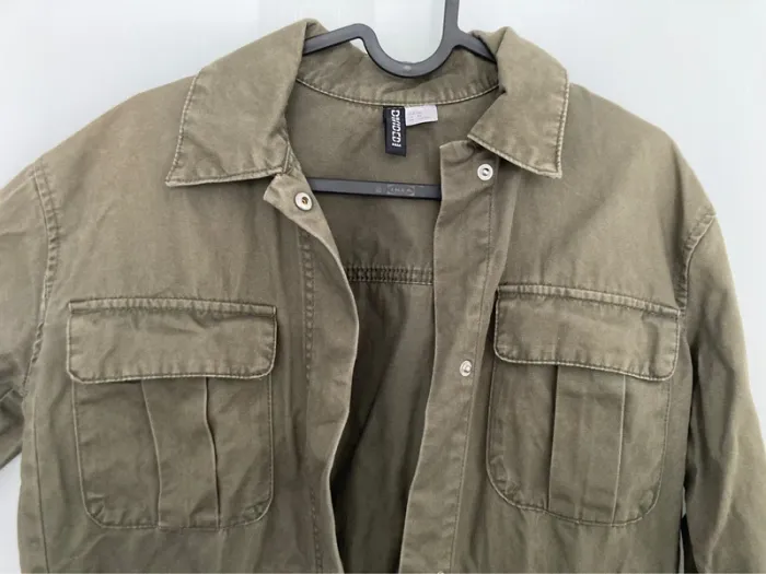 Veste kaki femme 100% coton - photo numéro 3