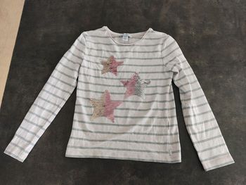 6 ans . tee-shirt manches longues