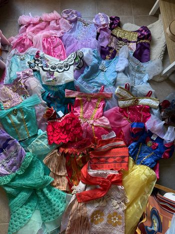 Déguisement robe de princesse Disney 5 6 ans 