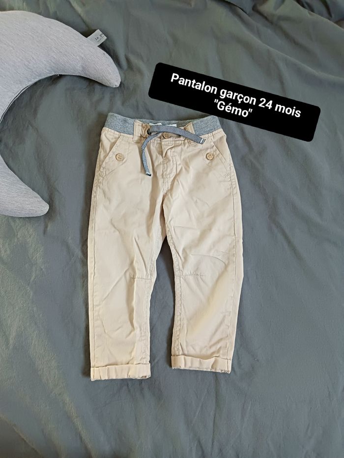 Pantalon garçon 24 mois "Gémo"
