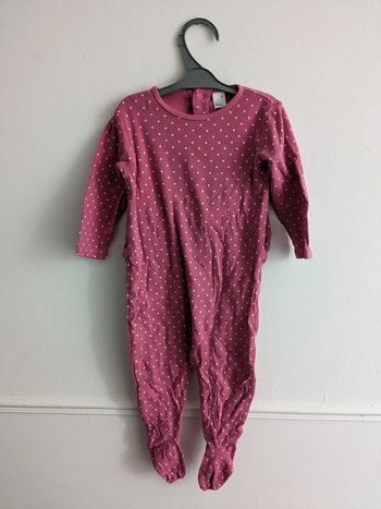 Dors bien 18 mois rose étoiles