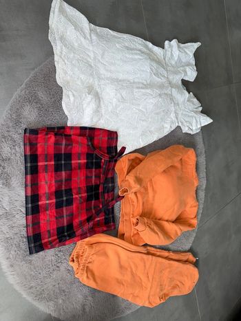 Lot vetements filles taille 110-116