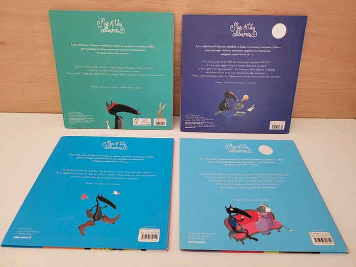 Lot de 4 livres Le loup par Auzou - photo numéro 4