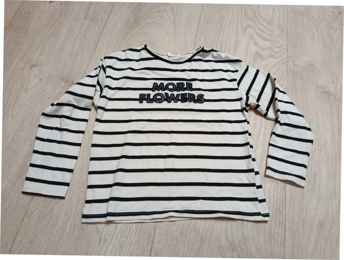 Tee shirt manches longues 8 ans zara