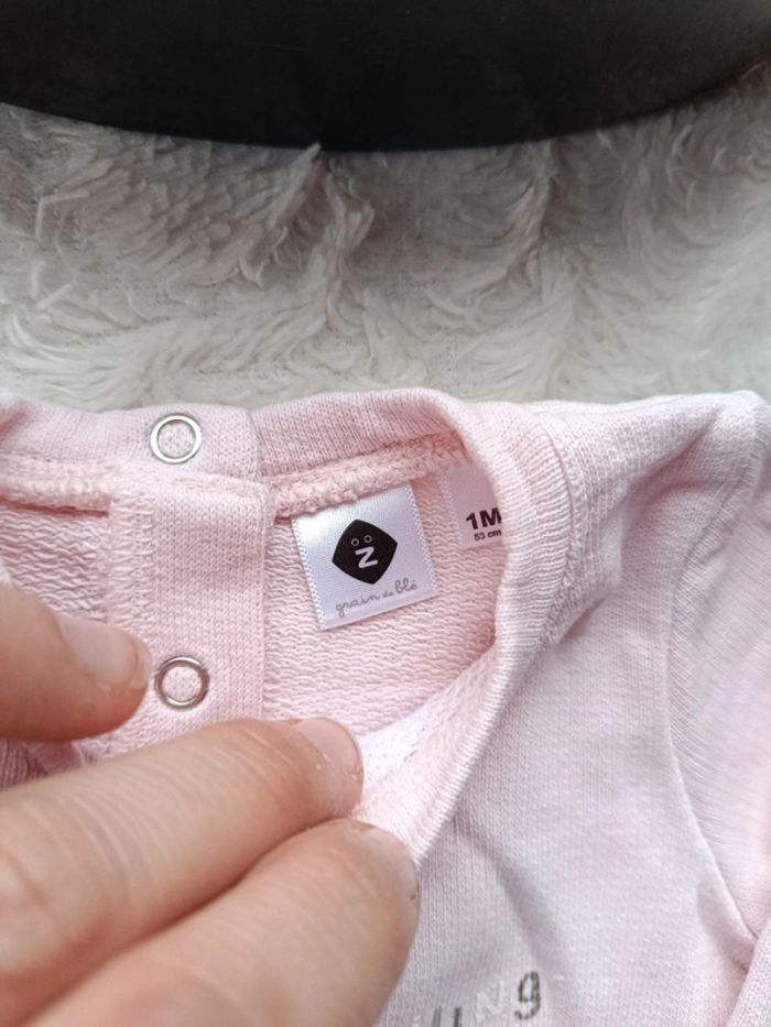 Robe manches longues Fille 1 mois Nuage Z Grain de blé 100% coton - photo numéro 5