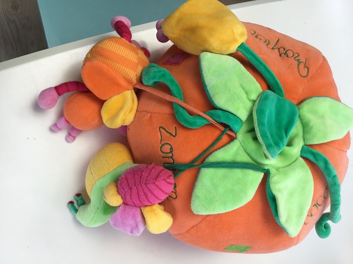 Grosse citrouille peluche