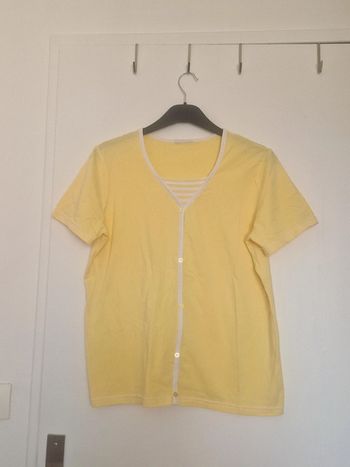 T-shirt jaune, TU, neuf