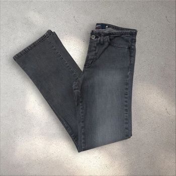 Jean noir délavé jambes évasées Liberto W28 L33