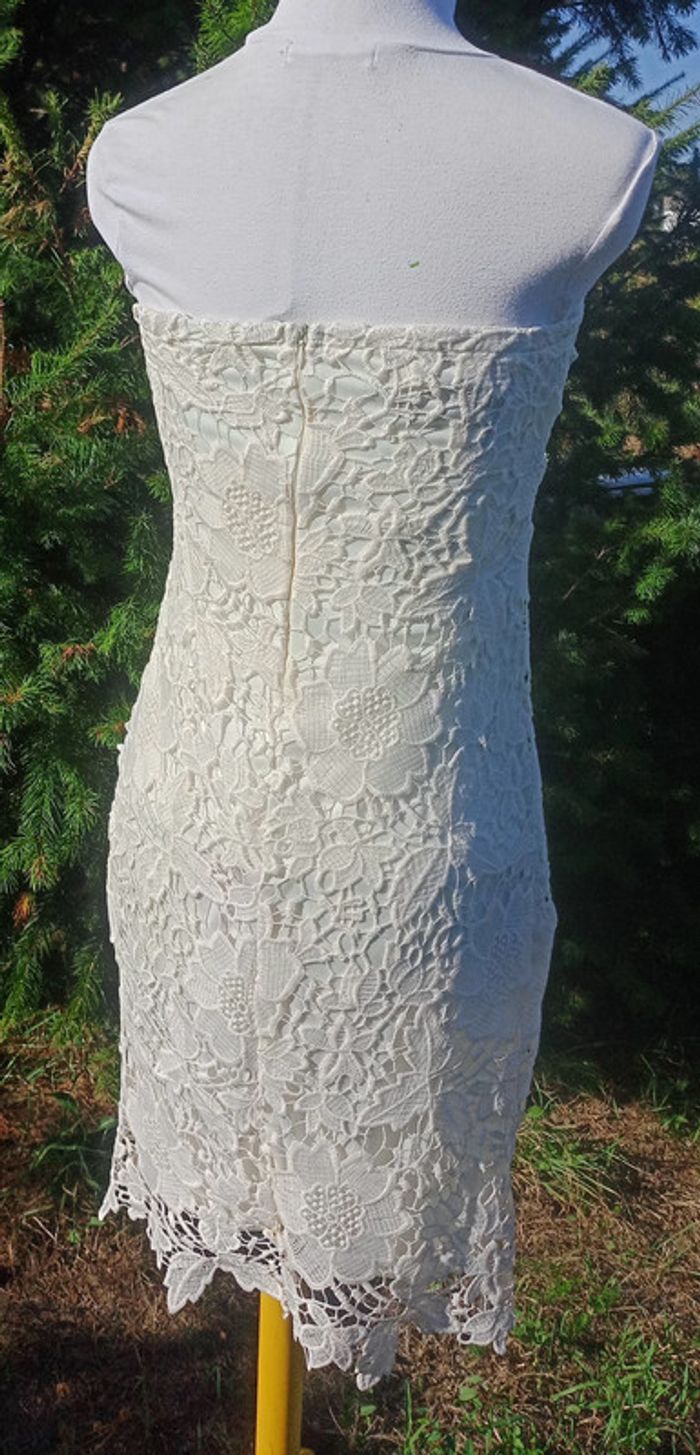 Robe de mariée ou témoin neuve, taille 36, - photo numéro 2