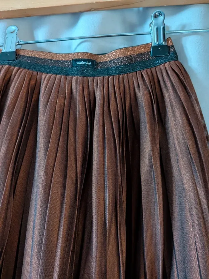Jupe longue plissée catimini taille 6 ans - photo numéro 5
