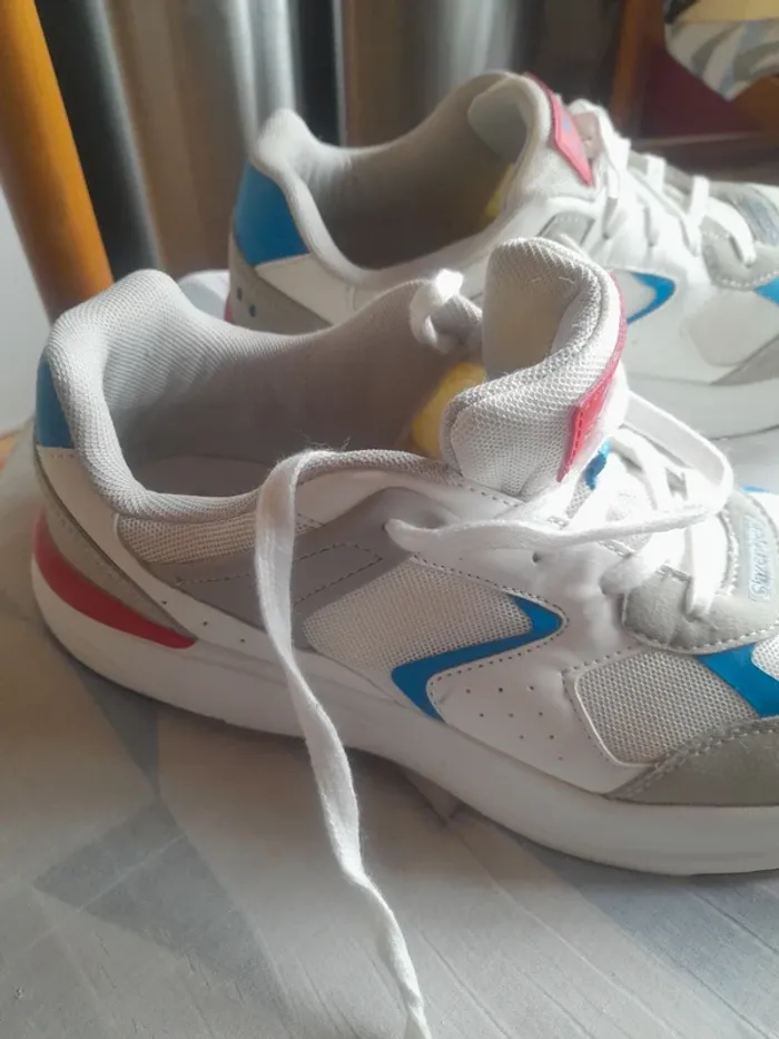 Baskets homme multicolores à lacets – Slazenger blanc chine 44 - photo numéro 5