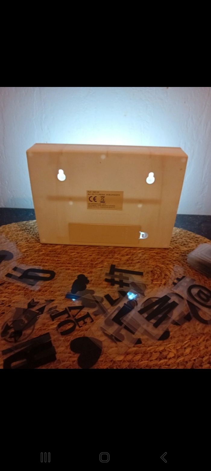 Boite message lumineuse - photo numéro 6