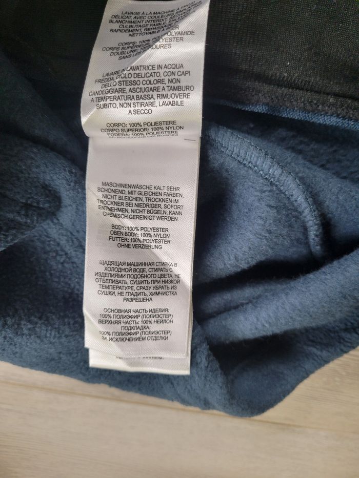 Veste doudoune Columbia femme – L – bleu nuit/noir – très bon état - photo numéro 7