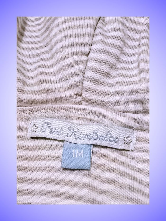 Manteau Bébé Blanc 1 mois Petit Kimbaloo - photo numéro 4