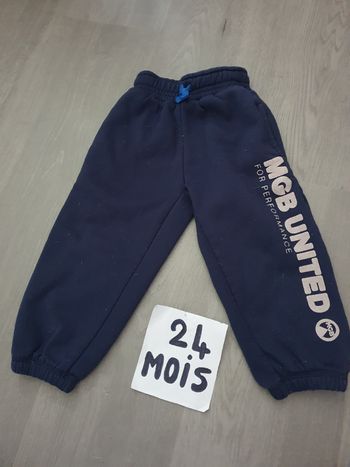 Pantalon jogging 26mois garçon