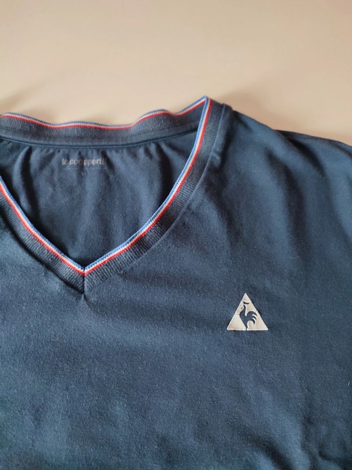 T-shirt manches longues / sweat léger Le Coq Sportif - Taille XL - photo numéro 3