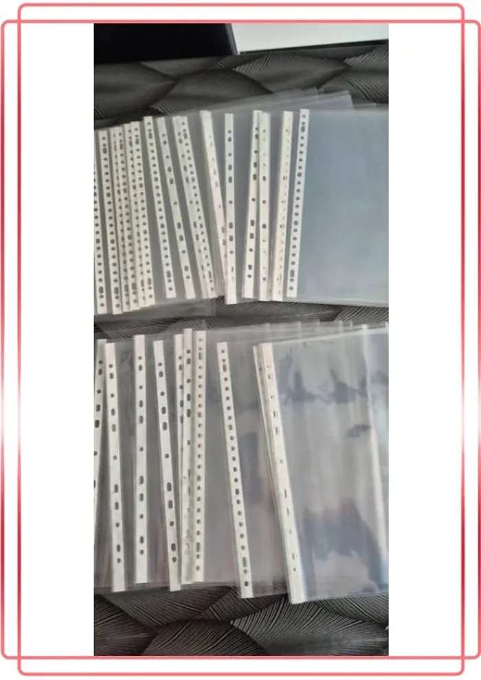 Pochettes transparentes