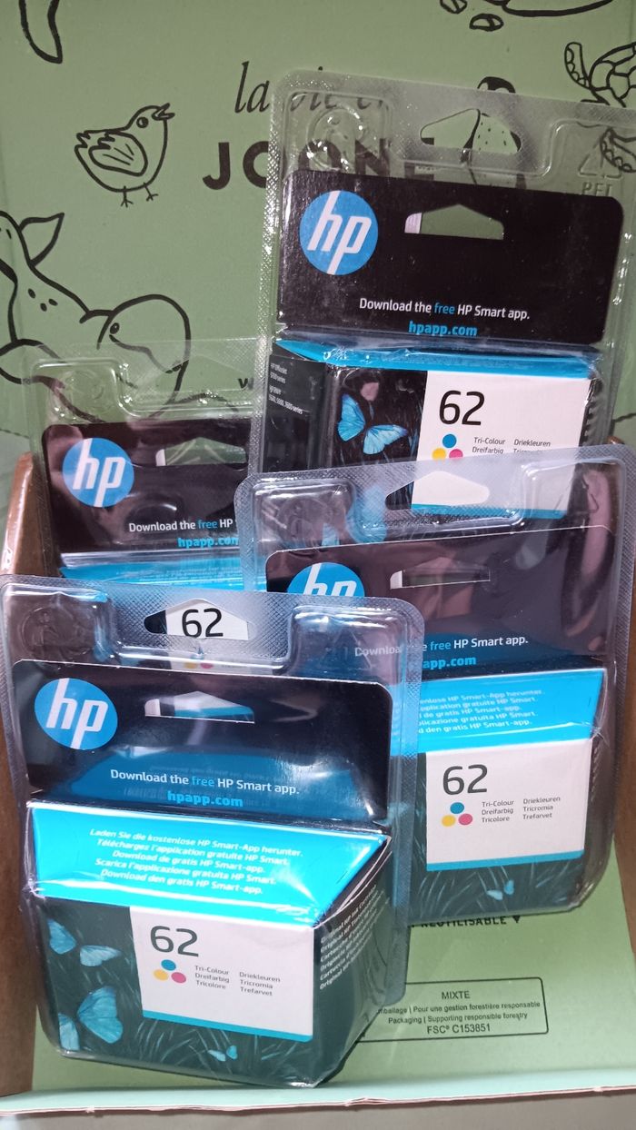 Hp62 cartouches d'encre - photo numéro 5