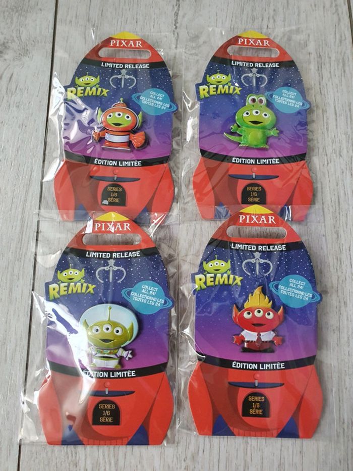 Alien Remix - Pin's + Présentoir - Disney NEUFS - photo numéro 2