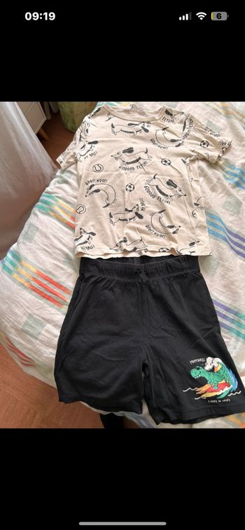 Ensemble short t-shirt H&M garçon