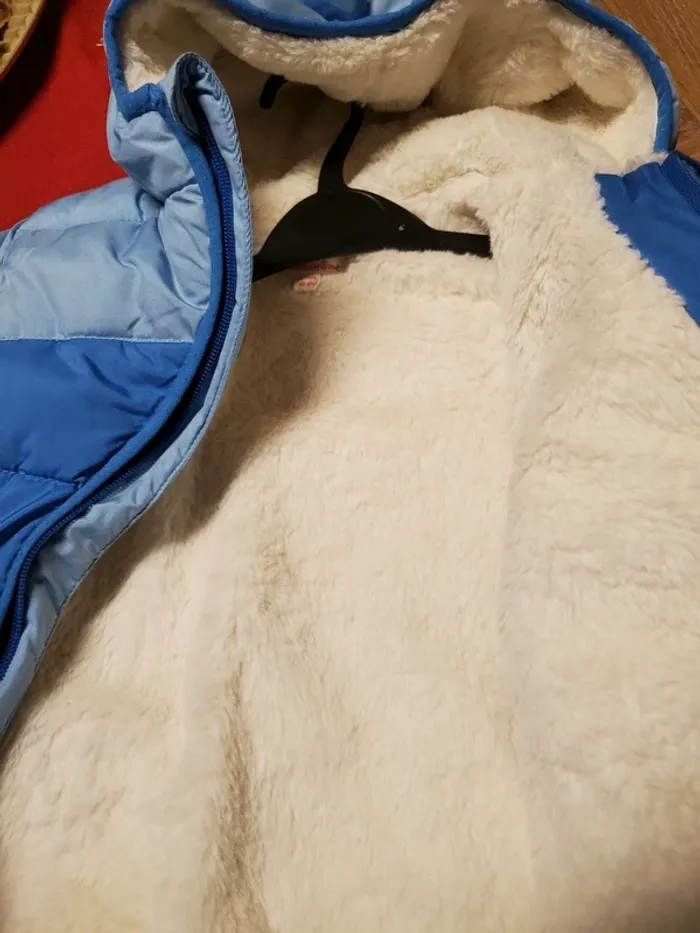 Veste matelassée fourrure DPAM 18 mois - photo numéro 3