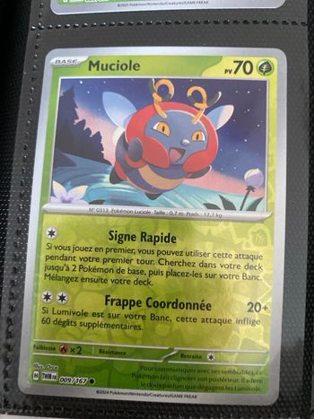 Carte Pokémon reverse neuf