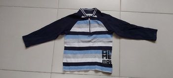 Polo manche longue 8 ans