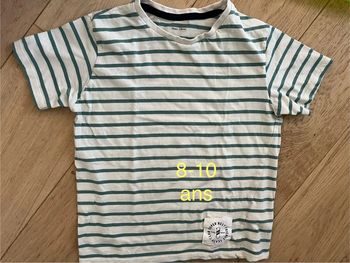 T-shirt marinière vertbaudet 10 ans