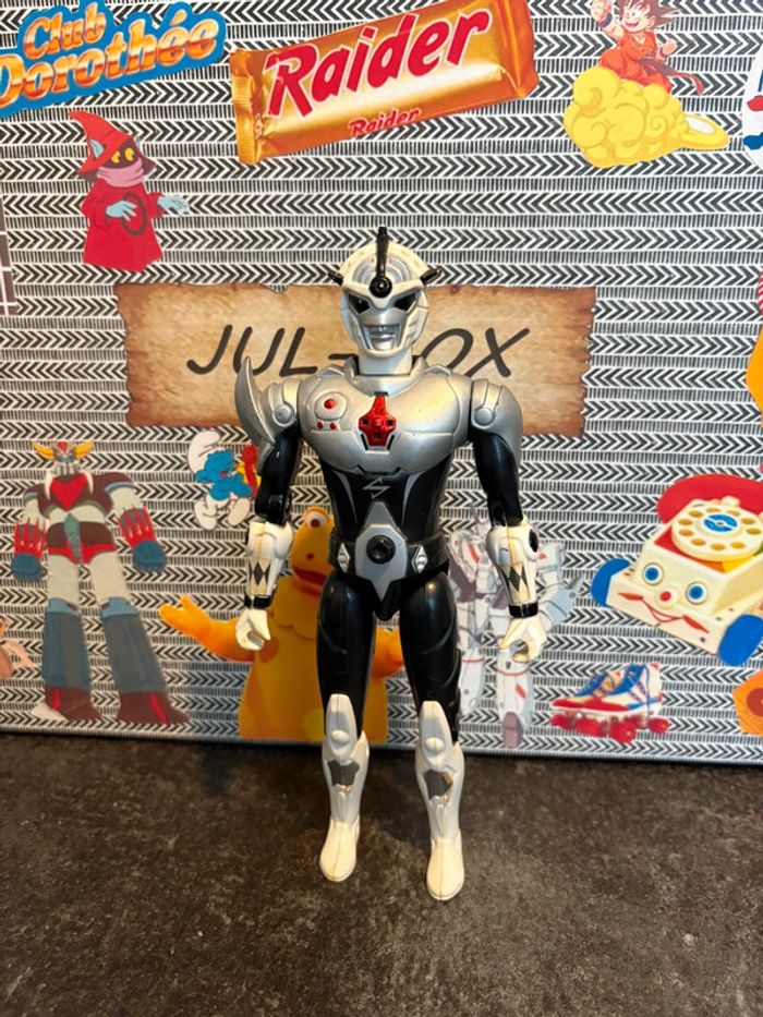 “Figurine robot vintage Radion – Four-Ray 1995 – style Power Rangers
