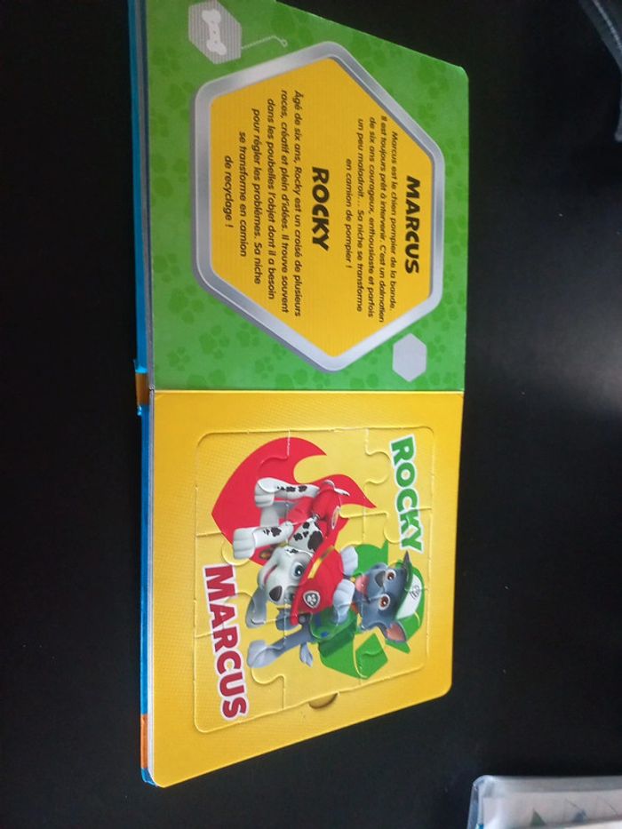 Livre puzzle paw patrol - photo numéro 5