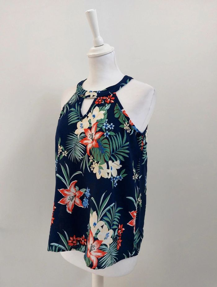 Blouse sans manche motifs fleuris XL - photo numéro 2