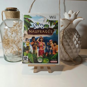Wii jeu les sims 2 naufragés