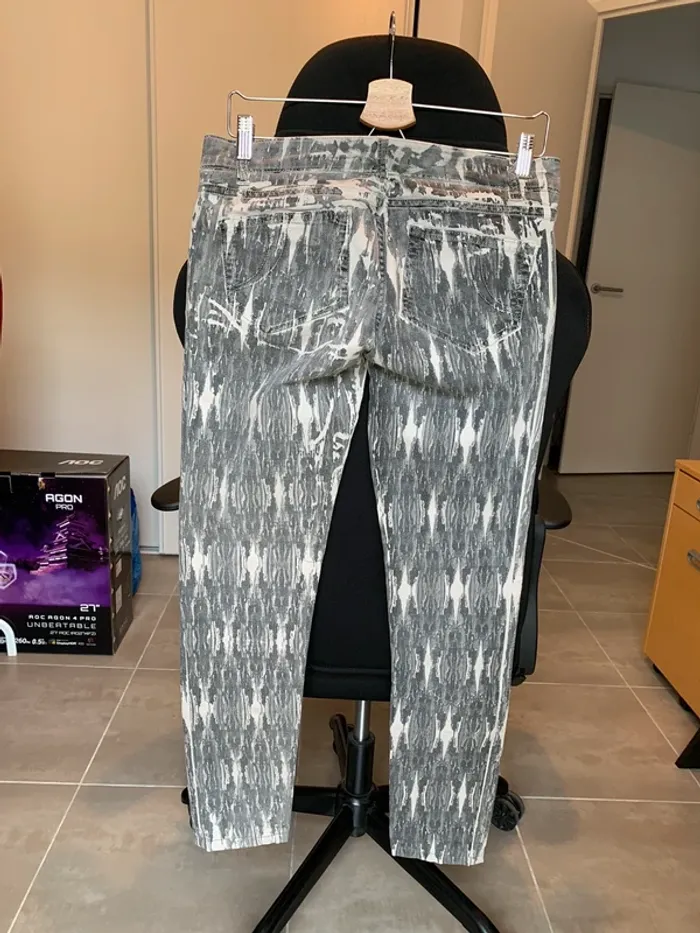 Pantalon imprimé Maje taille 38 - photo numéro 4