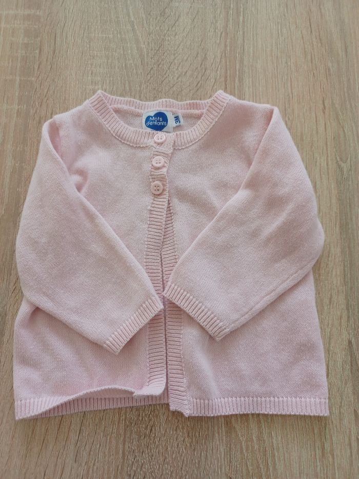 Gilet rose - photo numéro 2