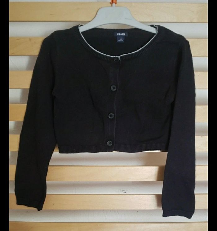 Gilet court fille 5 ans